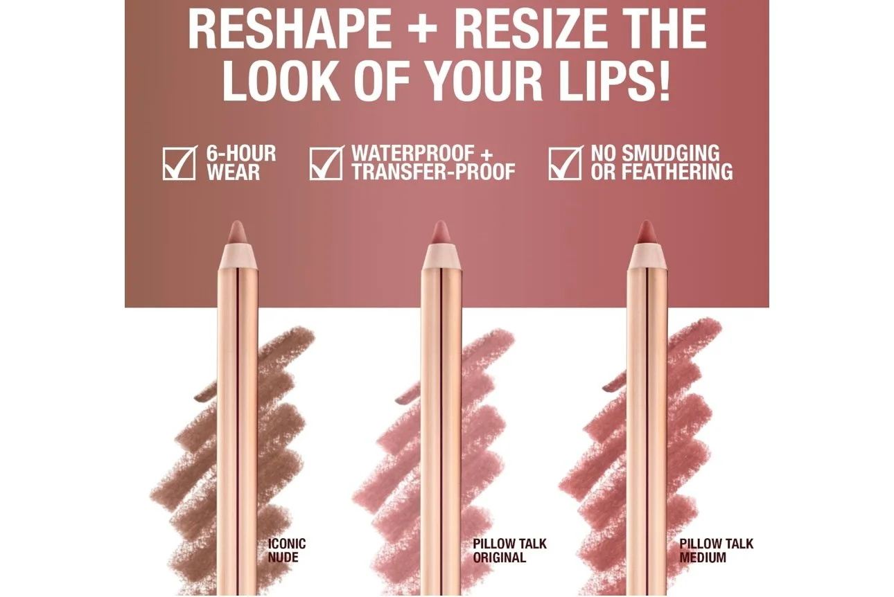CHARLOTTE TILBURY Mini Iconic Lip Cheat Lip Liner Trio (mini sizes)