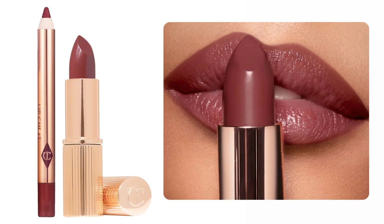 CHARLOTTE TILBURY - Pillow Talk deep (berry rose) Lipstick & Liner Set(travel sizes) CHARLOTTE TILBURY - Pillow Talk deep (berry rose) Lipstick & Liner Set(travel sizes)