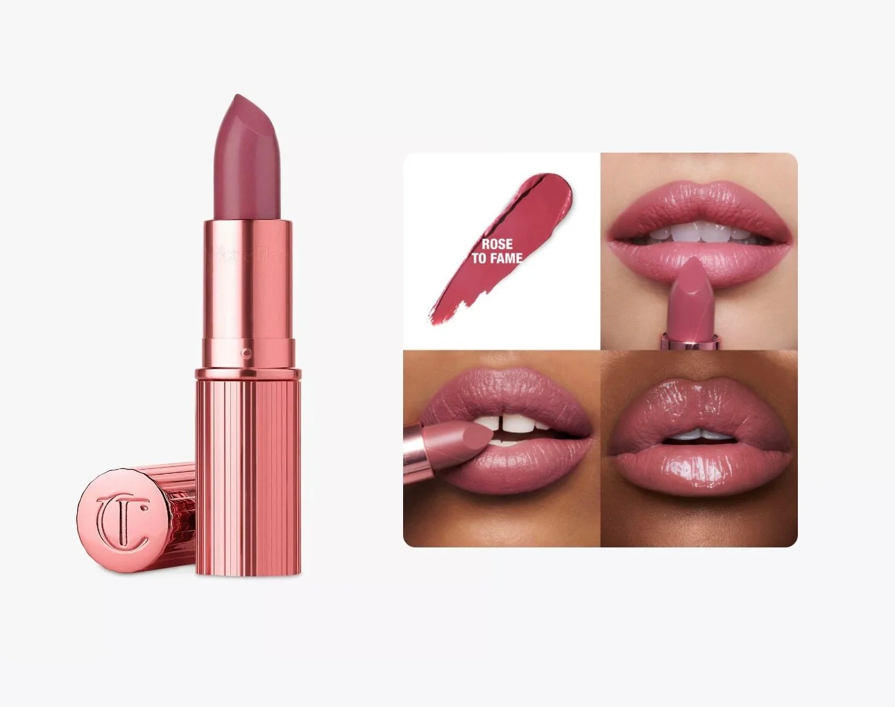 Charlotte tilbury - rose of fame (mini size without box) Charlotte tilbury - rose of fame (mini size without box)