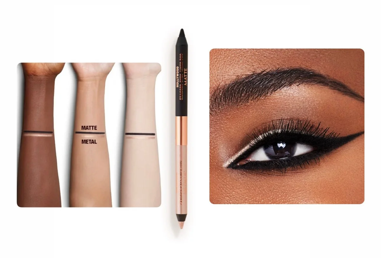 Charlotte - EXAGGER-EYES LINER DUO BLACK Charlotte - EXAGGER-EYES LINER DUO BLACK