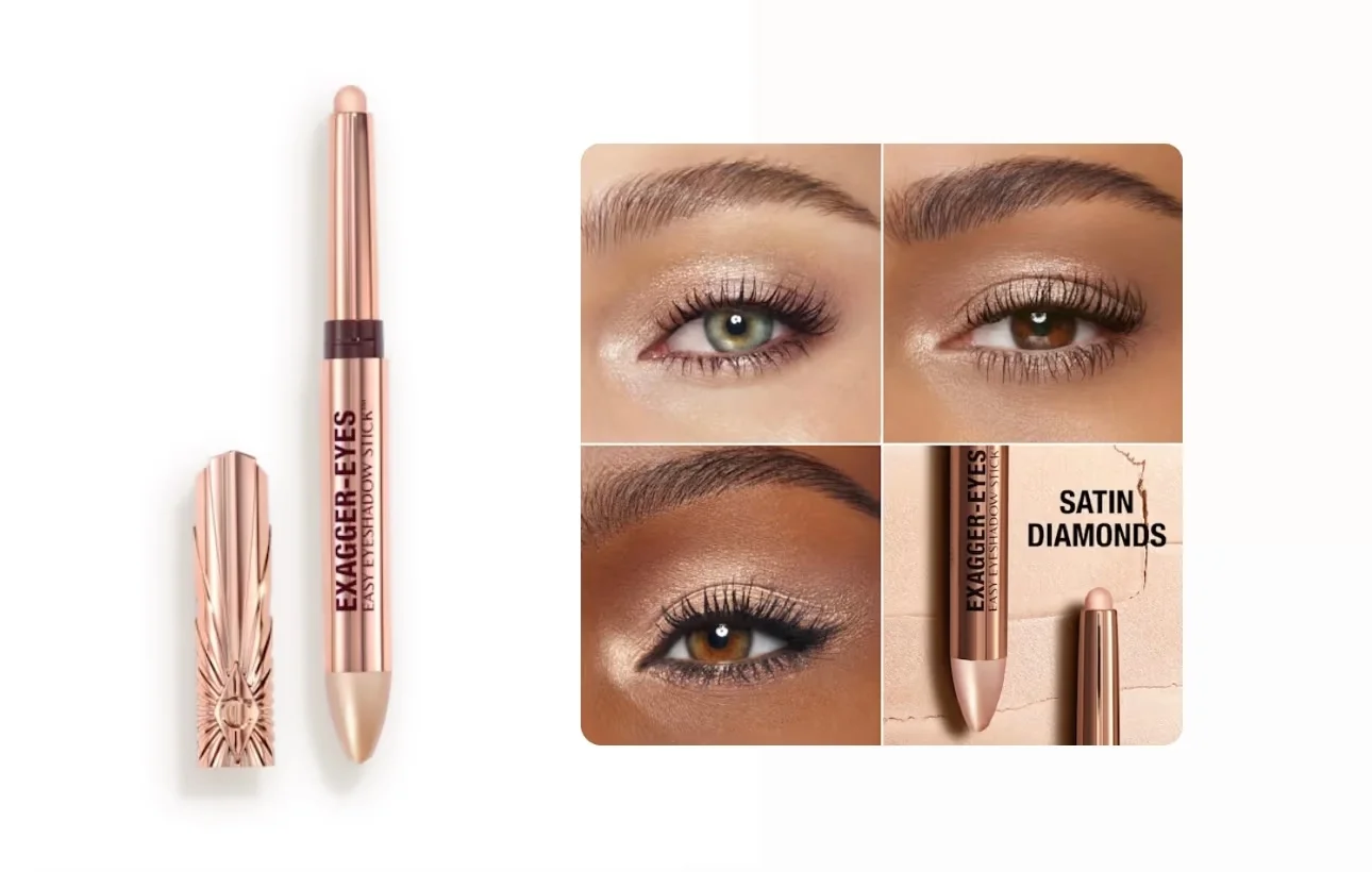Charlotte tilbury- EXAGGER-EYES EASY EYESHADOW STICK ( SATIN DIAMONDS)