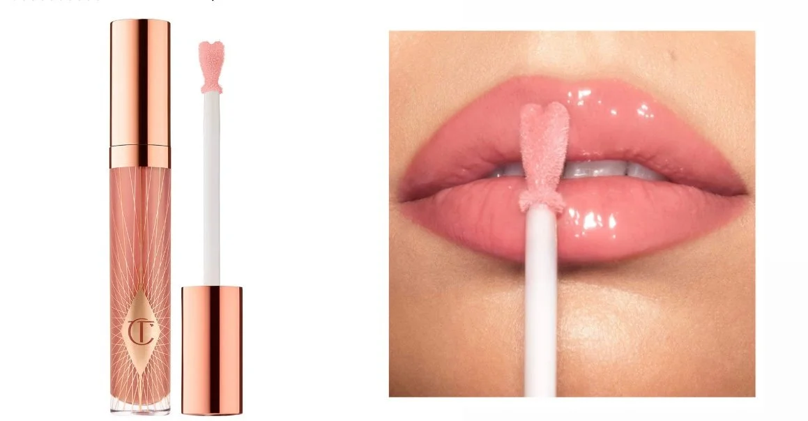 Collagen Lip Bath Gloss - pillow talk ( without box, travel size)