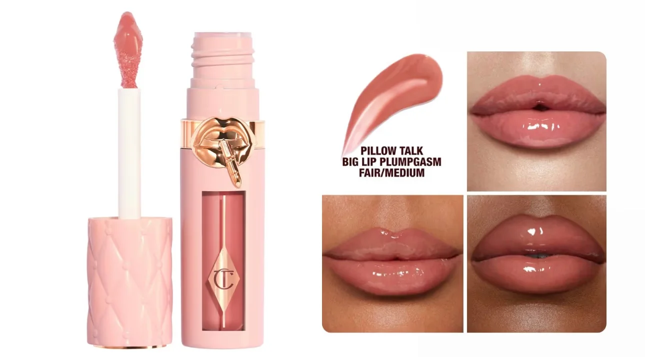 CHARLOTTE TILBURY -pillow talk Big Lip Plumpgasm Plumping Lip Gloss (Without box) 5.5 ml